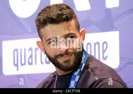 Nino Pizzolato pendant les événements Festival dello Sport 2021 - jeudi sur 07 octobre 2021 au Trento à trente, Italie (photo par Roberto Tommasini/LiveMedia/NurPhoto) Banque D'Images