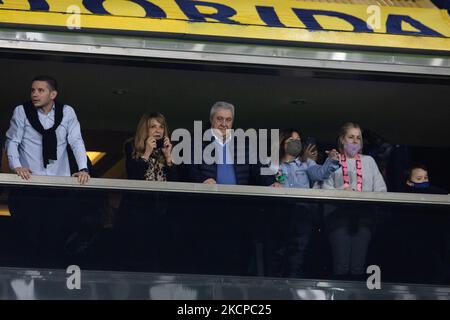 Jorge Ameal lors d'un match entre Boca Juniors et Lanus dans le cadre de Torneo Liga Profesional 2021 à l'Estadio Alberto J. Armando sur 9 octobre 2021 à Buenos Aires, Argentine. (Photo de Matías Baglietto/NurPhoto) Banque D'Images