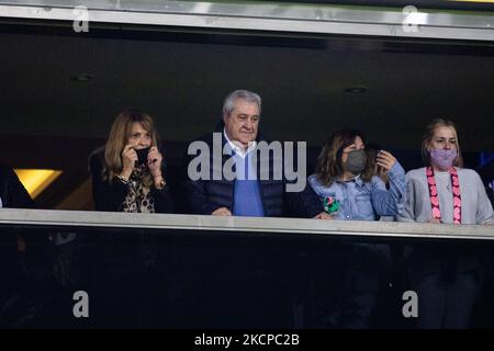 Jorge Ameal lors d'un match entre Boca Juniors et Lanus dans le cadre de Torneo Liga Profesional 2021 à l'Estadio Alberto J. Armando sur 9 octobre 2021 à Buenos Aires, Argentine. (Photo de Matías Baglietto/NurPhoto) Banque D'Images