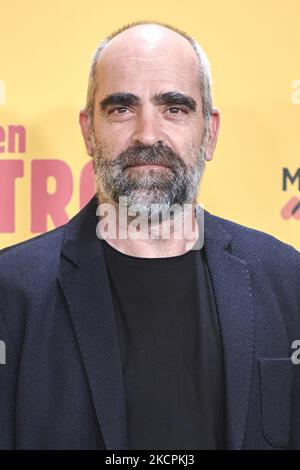 Luis Tosar assiste à la première du film "El buen patron" au cinéma Callao à Madrid, Espagne (photo de Carlos Dafonte/NurPhoto) Banque D'Images