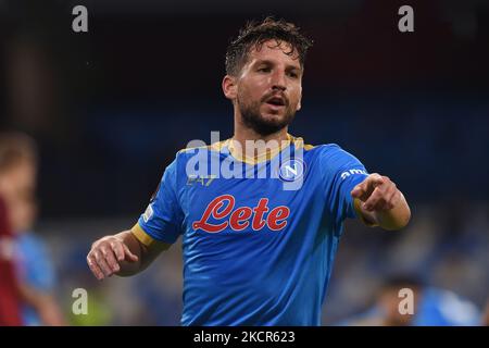 Dries Mertens de SSC Napoli lors du match de football de l'UEFA Europa League Group C entre SSC Napoli et Legia Warszawa au Stadio Diego Armando Maradona Naples Italie le 21 octobre 2021. (Photo de Franco Romano/NurPhoto) Banque D'Images