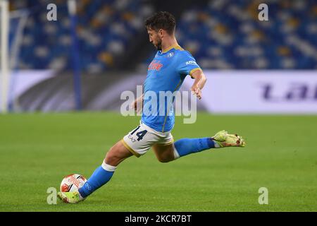 Dries Mertens de SSC Napoli lors du match de football de l'UEFA Europa League Group C entre SSC Napoli et Legia Warszawa au Stadio Diego Armando Maradona Naples Italie le 21 octobre 2021. (Photo de Franco Romano/NurPhoto) Banque D'Images