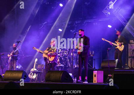 Spectacle des rois de Gypsy par André Reyes au Coliseu do Porto, sur 23 octobre 2021, Porto, Portugal (photo de Rita Franca/NurPhoto) Banque D'Images