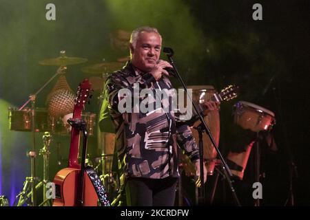 Spectacle des rois de Gypsy par André Reyes au Coliseu do Porto, sur 23 octobre 2021, Porto, Portugal (photo de Rita Franca/NurPhoto) Banque D'Images