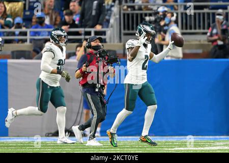 Philadelphia Eagles' Darius Slay in action during an NFL football game,  Monday, Nov. 14, 2022, in Philadelphia. (AP Photo/Matt Rourke Stock Photo -  Alamy