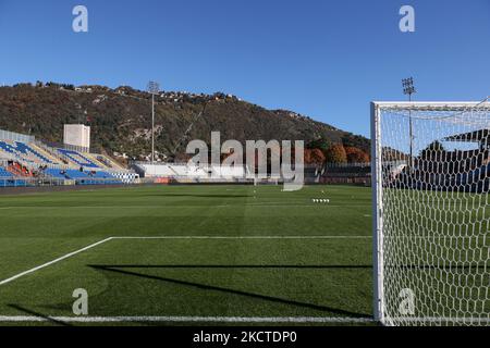 Vue générale du stade G. Sinigaglia pendant la Ligue italienne de championnat de football BKT Como 1907 vs AC Perugia sur 06 novembre 2021 au Stadio Giuseppe Sinigaglia à Côme, Italie (photo de Francesco Scaccianoce/LiveMedia/NurPhoto) Banque D'Images