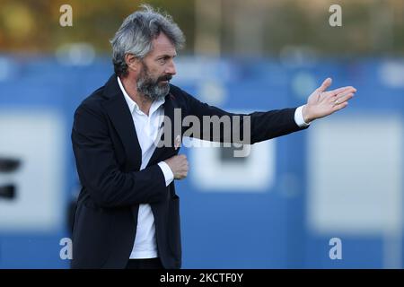 Maurizio Ganz (AC Milan) pendant le match de football italien série A Women AC Milan contre Empoli Ladies on 07 novembre 2021 au stade Vismara à Milan, Italie (photo de Francesco Scaccianoce/LiveMedia/NurPhoto) Banque D'Images