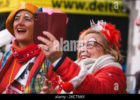 fête du carnaval le 11 novembre 2021 (photo de Ying Tang/NurPhoto) Banque D'Images