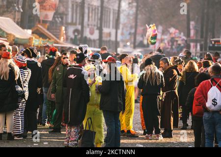 fête du carnaval le 11 novembre 2021 (photo de Ying Tang/NurPhoto) Banque D'Images