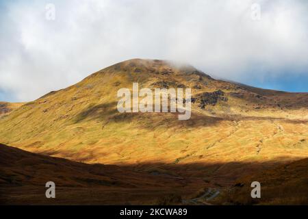 La montagne Munro de Beinn A Chrechain dans le Perthshire, en Écosse Banque D'Images