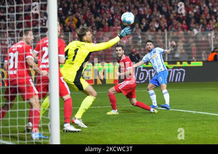 Marco Richter de Hertha BSC pendant l'Union de Berlin contre Hertha BSC, Bundesliga, à Stadion an der Alten Försterei, Berlin, Allemagne sur 20 novembre 2021. (Photo par Ulrik Pedersen/NurPhoto) Banque D'Images