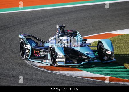 10 Sam Bird (gbr), Jaguar Racing Formula E Team, action lors des essais pré-saison ABB Formula E au circuit Ricardo Tormo à Valence sur 30 novembre en Espagne. (Photo par Xavier Bonilla/NurPhoto) Banque D'Images