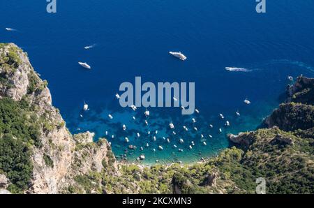 Capri d'en haut. Banque D'Images