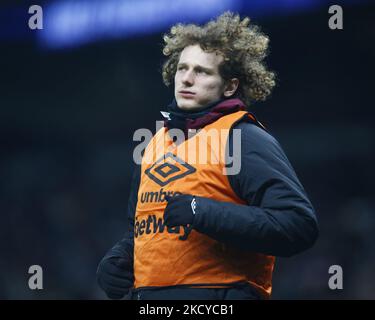 Aji AleseAlex KralTottenham Hotspur et West Ham United au stade Tottenham Hotspur, Londres, Angleterre, le 22nd décembre 2021 (photo d'action Foto Sport/NurPhoto) Banque D'Images