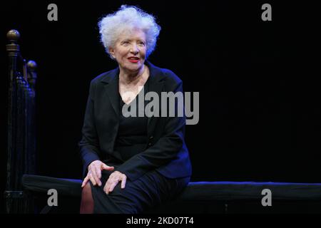 Maui Mira au spectacle graphique de la pièce «Ulis» de James Joyce, au Quique San Francisco Theatre, sur 11 janvier 2022, à Madrid (Espagne). (Photo par Oscar Gonzalez/NurPhoto) Banque D'Images