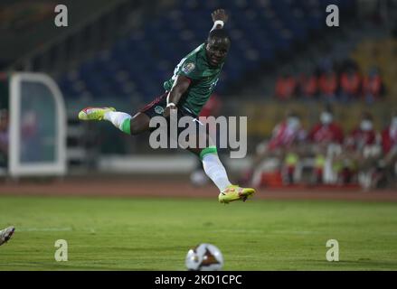 Gabadinho Mhango du Malawi pendant le Maroc contre le Malawi, coupe africaine des nations, au stade Ahmadou Ahidjo sur 25 janvier 2022. (Photo par Ulrik Pedersen/NurPhoto) Banque D'Images