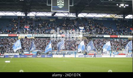 Duisburg, Allemagne. 05th nov. 2022. Firo: 11/05/2022, football, 3rd division, 3rd Federal division, saison 2022/2023, 22/23, 15th matchday MSV Duisburg - Spielvereinigung, SpVgg Bayreuth MSV Duisburg, fans crédit: dpa/Alamy Live News Banque D'Images