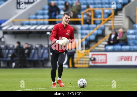 Ted Cann de West Bromwich s'échauffe avant le match de championnat Sky Bet entre Millwall et West Bromwich Albion à la Den, Londres, le samedi 29th janvier 2022. (Photo par Ivan Yordanov/MI News/NurPhoto) Banque D'Images