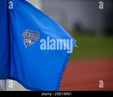 Une vue générale du drapeau d'angle à Durham Women pendant la coupe féminine FA 4th égalité ronde entre Durham Women FC et Blackburn Rovers au château de Maiden, ville de Durham, le dimanche 30th janvier 2022. (Photo de Mark Fletcher/MI News/NurPhoto) Banque D'Images