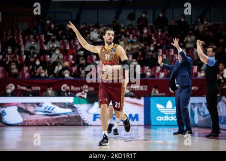 Michele Vitali (Umana Reyer Venezia) pendant le Championnat de basket-ball Eurocup Umana Reyer Venezia contre Ratiopharm Ulm sur 02 février 2022 au Palasport Taliercio à Venise, Italie (photo de Mattia Radoni/LiveMedia/NurPhoto) Banque D'Images