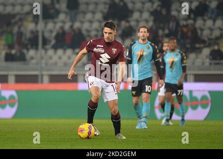 Josip Brekalo du FC Torino lors de la série Un match de football entre le FC Torino et Venezia, au Stadio Olimpico Grande Torino, le 12 février 2022 à Turin, Italie (photo d'Alberto Gandolfo/NurPhoto) Banque D'Images