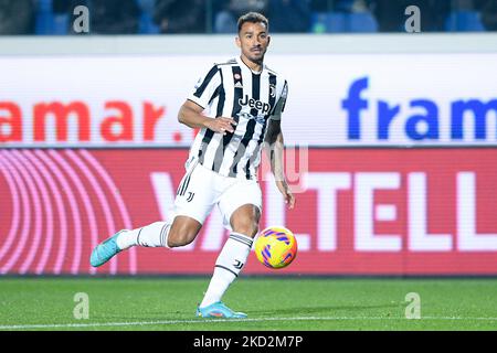 Danilo,pendant la série Un match entre Atalanta BC et le FC Juventus au stade Gewiss, Bergame, Italie, le 13 février 2022. (Photo de Giuseppe Maffia/NurPhoto) Banque D'Images