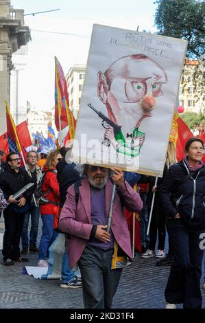 Rome, Italie. 05th novembre 2022. 05/11/2022 manifestation nationale pour la paix usage éditorial seulement crédit: Agence de photo indépendante/Alamy Live News Banque D'Images