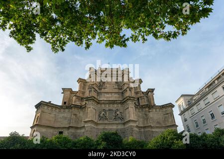 Grenade, Espagne - 28 octobre 2022 : Monastère royal de Saint-Jérôme à Grenade. Banque D'Images