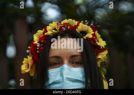 Les Ukrainiens vivant à Bangkok et les partisans protestent contre l'invasion russe de l'Ukraine devant l'ambassade russe à Bangkok, Thaïlande, 01 mars 2022. (Photo par Anusak Laowilas/NurPhoto) Banque D'Images