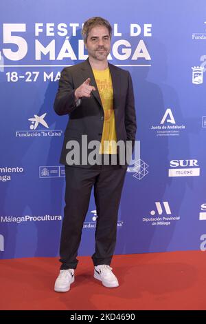 Ernesto Sevilla assiste à la présentation du Festival du film de Malaga 25th à l'hôtel "Rosewood Villa Magna" à Madrid, Espagne (photo de Carlos Dafonte/NurPhoto) Banque D'Images