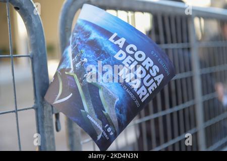 La troisième étape du Tirreno Adriatica de Murlo à Terni, gagnée par Ewan Caleb. À Terni, 9 mars 2022. (Photo de Riccardo Fabi/NurPhoto) Banque D'Images