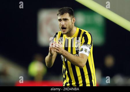 ARNHEM - Matus Bero de vitesse pendant le match hollandais entre vitesse et Sparta Rotterdam au Gelredome sur 5 novembre 2022 à Arnhem, pays-Bas. ANP BART STOUTJEDIJK Banque D'Images