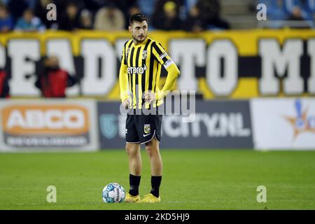 ARNHEM - Matus Bero de vitesse pendant le match hollandais entre vitesse et Sparta Rotterdam au Gelredome sur 5 novembre 2022 à Arnhem, pays-Bas. ANP BART STOUTJEDIJK Banque D'Images