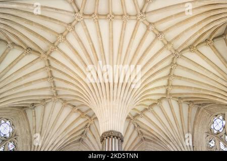 La cathédrale de Wells, en Angleterre Banque D'Images