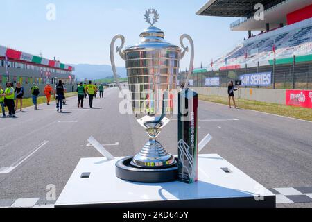 Trophée série 24h pendant l'Endurance Hankook 12h de Mugello 2022 sur 26 mars 2022 au circuit de Mugello à Scarperia, Italie (photo par Alessio Marini/LiveMedia/NurPhoto) Banque D'Images