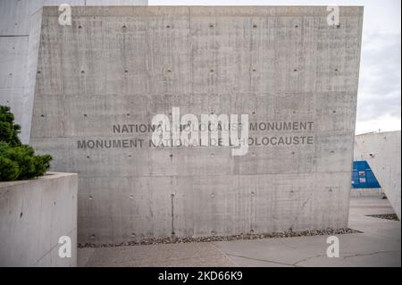 Ottawa (Ontario) - 20 octobre 2022 : le monument national de l'Holocauste à Ottawa (Ontario) à l'automne. Banque D'Images