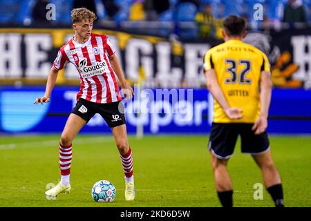 ARNHEM, PAYS-BAS - NOVEMBRE 5 : Sven Mijnans de Sparta Rotterdam lors du match hollandais entre vitesse et Sparta Rotterdam au Gelredome sur 5 novembre 2022 à Arnhem, pays-Bas (photo de René Nijhuis/Orange Pictures) Banque D'Images