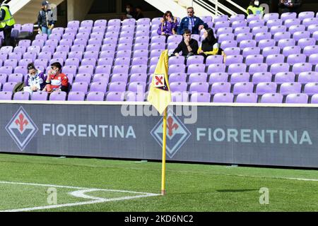 Vue générale du stade Artemio Franchi pendant le match de football italien série A ACF Fiorentina vs Empoli FC sur 03 avril 2022 au stade Artemio Franchi à Florence, Italie (photo de Lisa Guglielmi/LiveMedia/NurPhoto) Banque D'Images