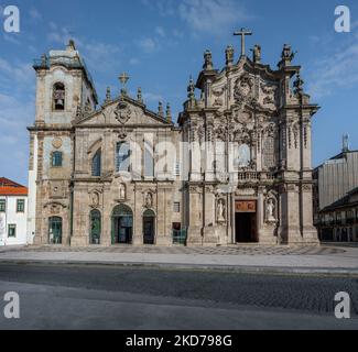Églises Carmo et Carmelitas - Porto, Portugal Banque D'Images