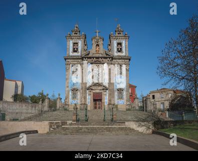 Église de Saint Ildefonso (Igreja de Santo Ildefonso) - Porto, Portugal Banque D'Images