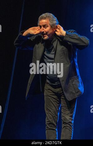 Daniel Ezralow pendant l'ouverture du théâtre - Daniel Ezralow sur 12 avril 2022 au Gran Teatro Geox à Padoue, Italie (photo d'Alessio Marini/LiveMedia/NurPhoto) Banque D'Images