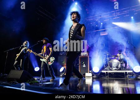 Le Cirque Zen se produit en direct à Alcatraz sur 6 avril 2022 à Milan, Italie (photo d'Alessandro Bremec/NurPhoto) Banque D'Images