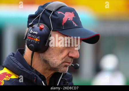 Adrian Newey d'Oracle Red Bull Racing pendant le Rolex Gran Premio Del F1 fait en Italie e dell'Emilia-Romagna sur 22-24 avril 2022 à Imola, Italie. (Photo par Alessio Morgese/NurPhoto) Banque D'Images
