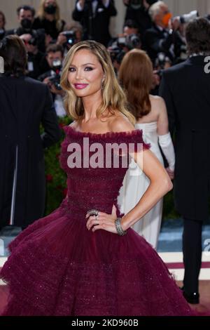 NEW YORK, NEW YORK - 02 MAI : Georgina Chapman participe au Gala met 2022 célébrant « en Amérique : une Anthologie de la mode » au Metropolitan Museum of Art on 02 mai 2022 à New York. (Photo de John Nacion/NurPhoto) Banque D'Images