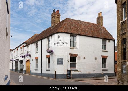 Old Brewery Tavern, Canterbury, Kent, Angleterre, Royaume-Uni Banque D'Images