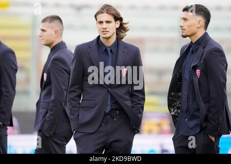 Andrea Colpani (AC Monza) pendant l'AC Pérouse contre l'AC Monza, série B, au Stadio Renato Curi sur 06 mai 2022. (Photo par Alessio Morgese/NurPhoto) Banque D'Images