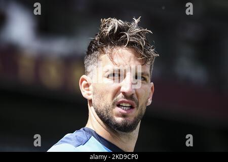 Napoli avant sèche Mertens (14) regarde pendant la série Un match de football n.36 TURIN - NAPOLI sur 07 mai 2022 au Stadio Olimpico Grande Turin à Turin, Piémont, Italie. (Photo de Matteo Bottanelli/NurPhoto) Banque D'Images