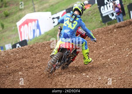 243 TIM GAJSER (HRC Honda Racing) pendant le Motocross 2022 MXGP d'Italie sur 07 mai 2022 au parc Maggiora à Maggiora (NO), Italie (photo de Valerio Origo/LiveMedia/NurPhoto) Banque D'Images