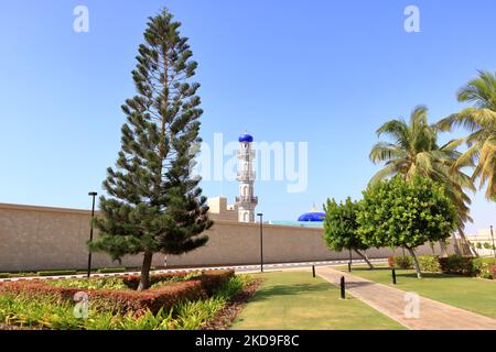 Sultan Qaboos bin Said Al-Husn Palace à Salalah, province de Dhofar en Oman Banque D'Images