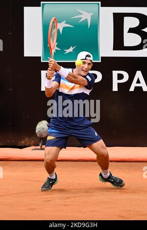 Francesco Passaro (ITA) lors du premier tour contre Cristian grain (CHI) du Maître ATP 1000 Internazionali BNL d'Italia Tournament à Foro Italico on 8 mai 2022 (photo de Fabrizio Corradetti/LiveMedia/NurPhoto) Banque D'Images